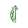 4PCS/lot Kawaii Paperclips Binder Clips Carrot Ice Cream Pea Turnip Shape Paper Clip School Stationery Bookmark Ticket Holder