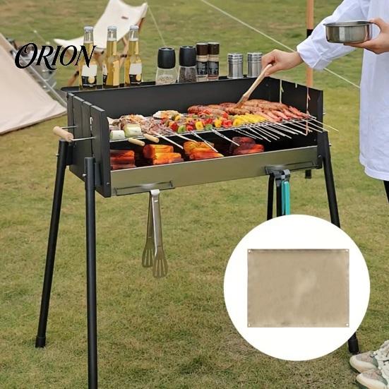Foldable Fireproof Mat Outdoor Fiberglass Mat, Heat-Resistant Flame Retardant Heat Resistant Pad, Grill BBQ Firepit Fireplace Blanket