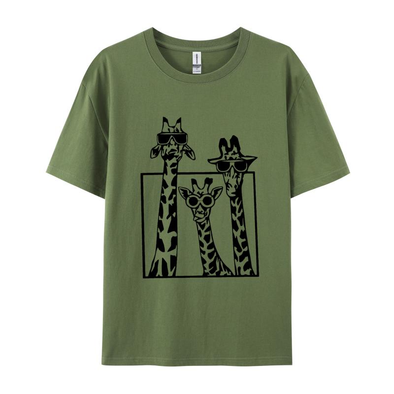 Screenshot Giraffe Students Unisexs Tall Tshirt Male Unisex Tees Tops Tees For Unisex Popular Top Tshirts Happy Family Gathering