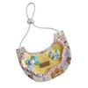 Pet Bib Adjustable Elastic Cord Cat Bandana with Cartoon Pattern Printed Breathable Cat Collar for Small to Medium Pets