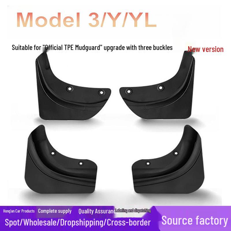 Unsichtbarer Kotflügel für Tesla Model Y/3 Facelift - Verstecktes Auto-Dekorationszubehör