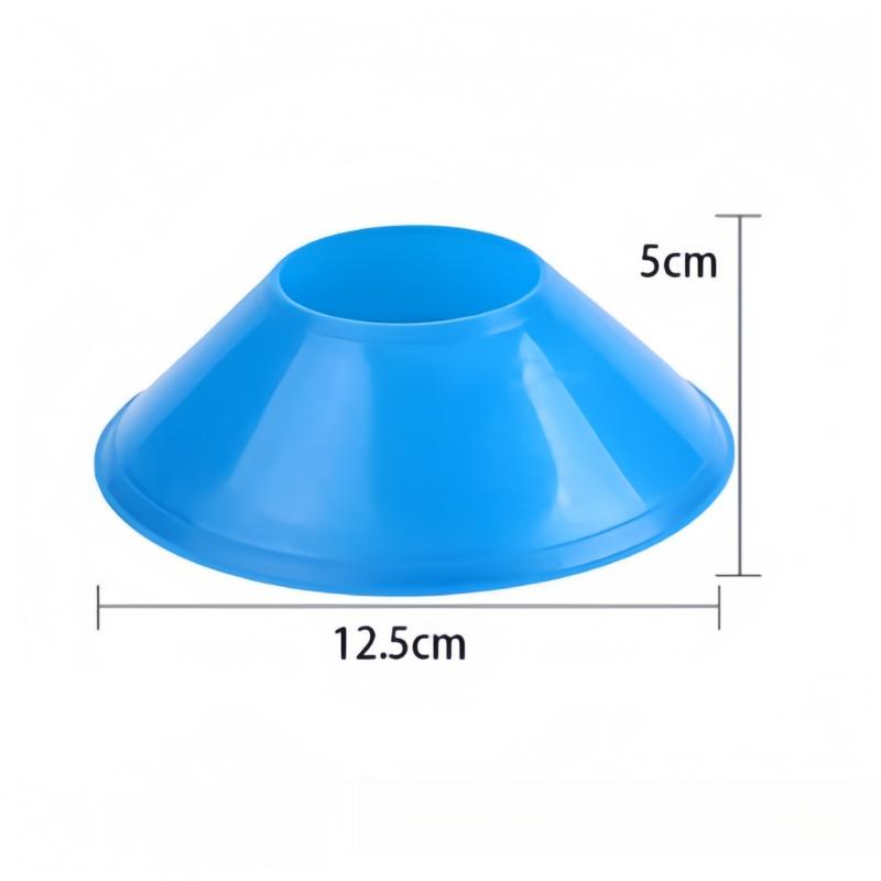 15pcs soccer Training Sign Dish Pressure Resistant Cones Marker Discs Bucket Outdoor Basketball Football Training Sports Toy