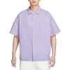 Nike Swoosh Shirts Men's Purple Lapel Moderate HJ2982-515