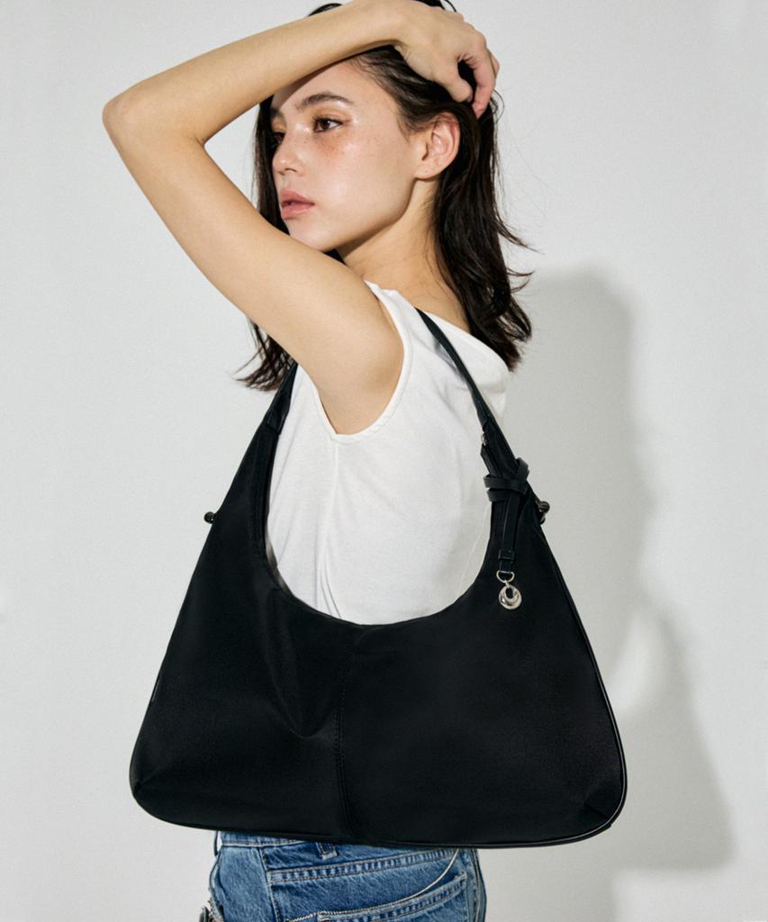 Dumatin Martin Hobo Bag Nylon Black