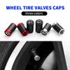4pcs Car Wheel Tire Valve Cap Stem Cover Auto Accessories For Honda Accord Mugen CITY CR-V Fit Type R Insight Civic Jazz Odyssey
