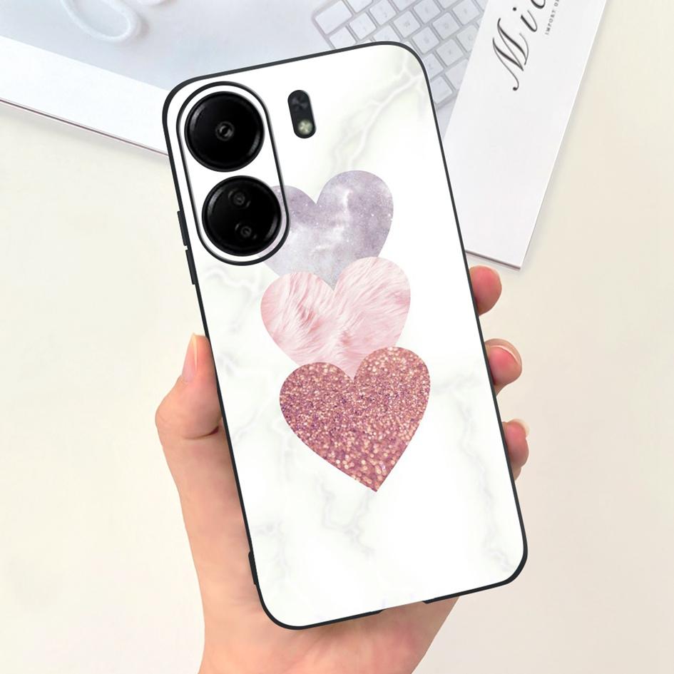 Für Xiaomi Redmi 13C 2023 Hülle Mode Mond Weltraum Muster Capa Schlanke Weiche Silikonhülle Für Xiaomi Redmi 12C Hülle Redmi13C Hülle
