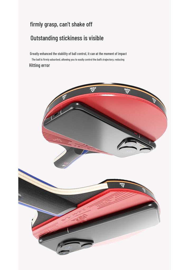 PEAK Table Tennis Racket - Beginner To Professional, Children & Adults, for Training & Competition