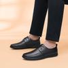 Pantofi pentru bărbați din piele naturală, retro, moale, anti-alunecare, pantofi din cauciuc, pantofi pentru bărbați, pantofi ocazionali pentru conducere, pantofi pentru domn, birou de afaceri