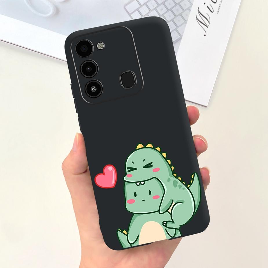 For Tecno Spark 8C Case KG5k KG5j KG5n Stylish Candy Painted Cover Soft Silicone Phone Case For Tecno Spark Go 2022 Spark8C Bags