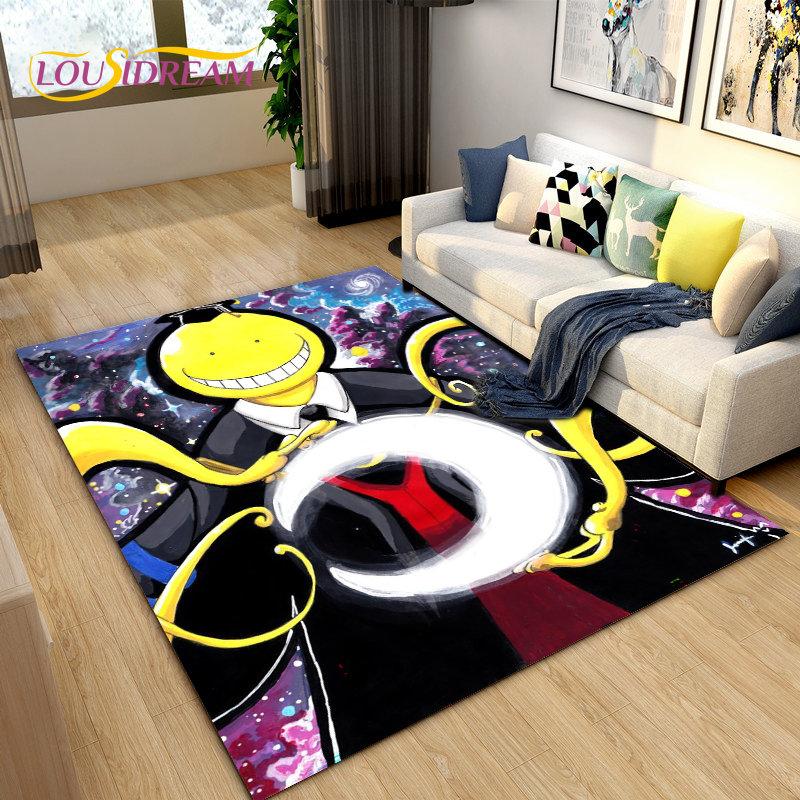 

Вбивство в класі восьминіг вчитель килимок, килимок для вітальні спальні диван килимок для дверей прикраса, нековзний килимок для підлоги 40x60cm