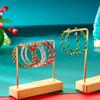 Merry Christmas Colorful Earrings Ear Hoop for Women Minimalist Red Green Twist Round Circle Earring for Women Girl New Year Xmas Jewelry Gifts