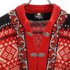 FJORD FASHION 80s vintage wool Tyrol Long sleeve Metal Hook Knit cardigan Women Used