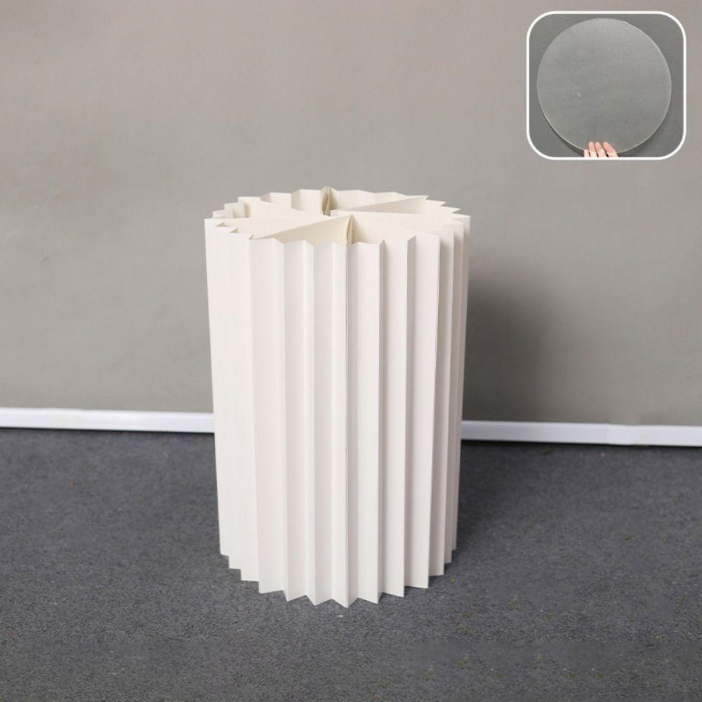 Multi-size Dessert Table Stand White Dessert Rack Paper Folding Cylinder  Wedding Decoration