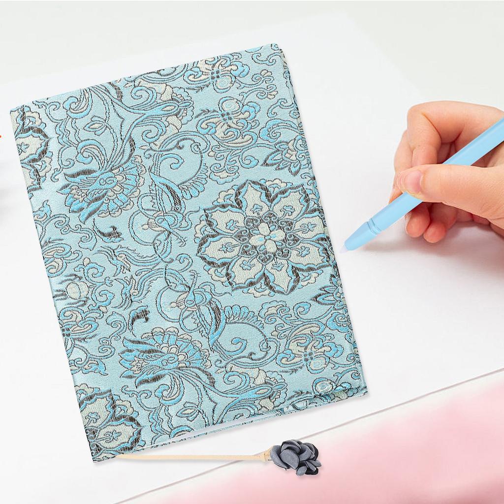 A5 Book Cover Notebook Exotic Handmade Cloth Fabric Adjustable Protector Washable Decoration Protection Exquisite 2025