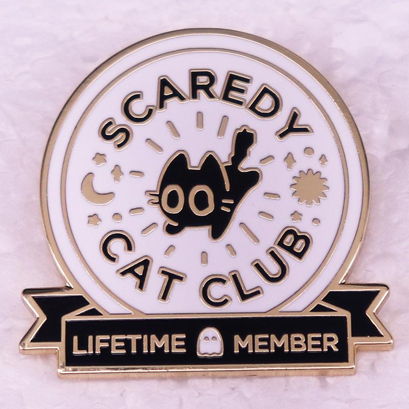 Lifetime Member Coward s Club Brooch Badge