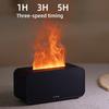 Simulation Flame Humidifier USB Night Light Aromatherapy Machine LED Atmosphere Light Can Timing for Dormitory Room Office Car