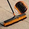 CLEANHOME Professional Deck Brush, 60cm Wide, Adjustable Length (129cm-166cm), Suitable for Balconies, Outdoors, Floors, and Gardens, Cleaning Supplie