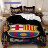 Barcelona Football Club Emblem Art Bedding (1 * Duvet Cover + 2 * Pillowcase, Without Core) Duvet Cover and Pillowcase Soft and Comfortable