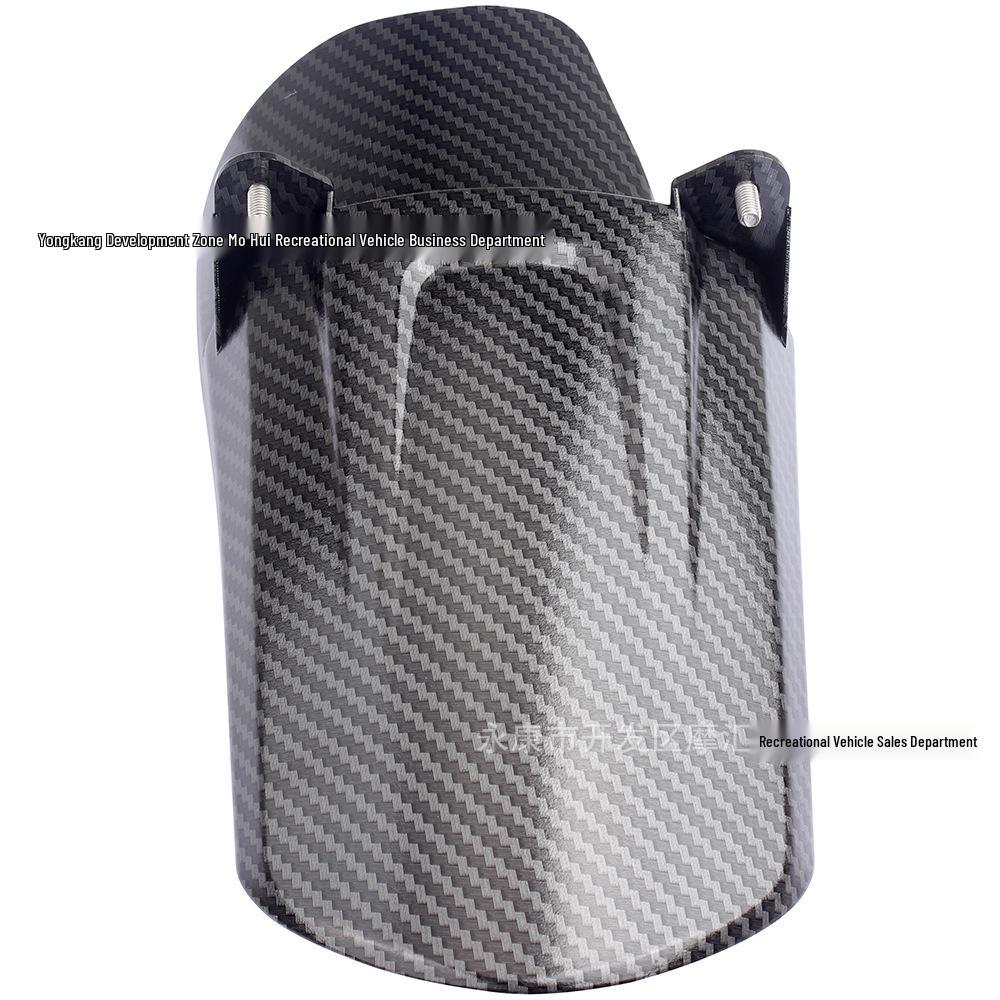 Kohlefaser-Hinterradkotflügel & Stoßdämpferabdeckung für Sur-ron Light Bee Motorrad