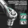 Drive Socket Ratchet Wrench with 14 Inch Extendable Handle 72 Tooth Ratchet and Quick Release for Precise Work in Tight Spaces