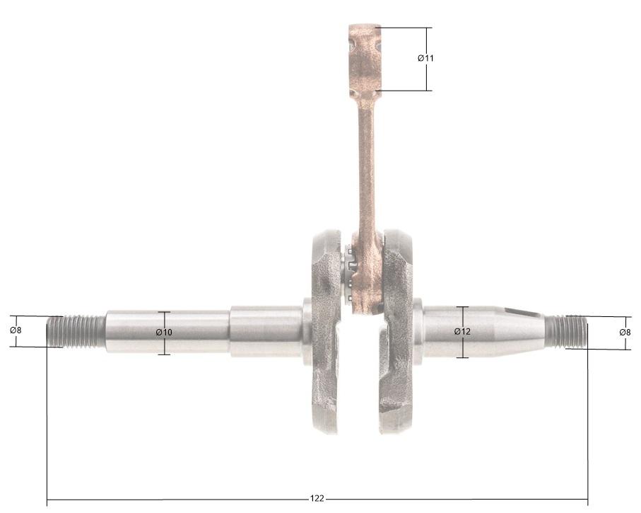 Wał Korbowy Cedrus Pilarka Cedps25-12 020420