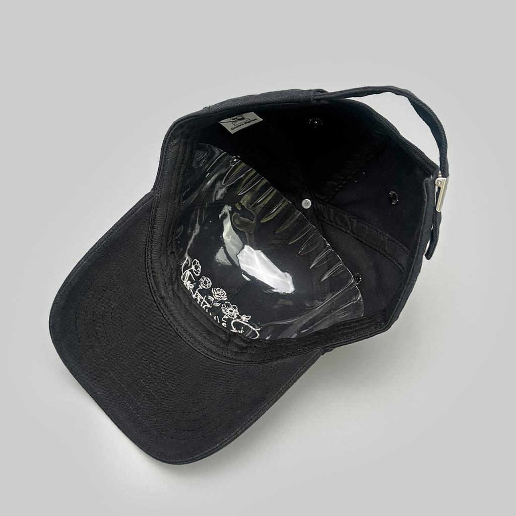 Korean Sweet Flower Letters Embroidery Baseball Hats Casual New Women Sunshade Retro Versatile Exquisite Fashion Ins Peaked Caps
