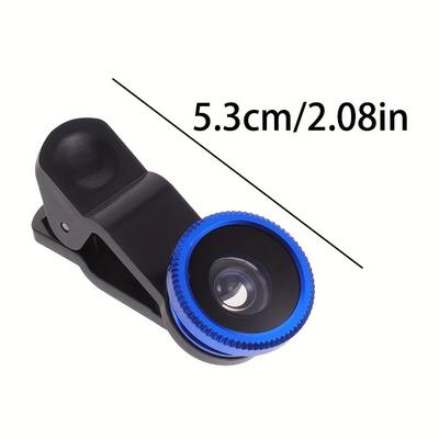3-in-1 Handy-Kamera-Zubehör mit drei Objektivtypen: Weitwinkel, Makro und Fisheye für Outdoor-Reisefotografie