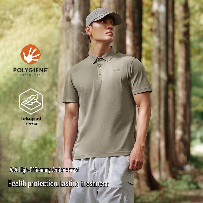 Pelliot Outdoor Quick-Dry Anti-Bacterial Polo Shirt