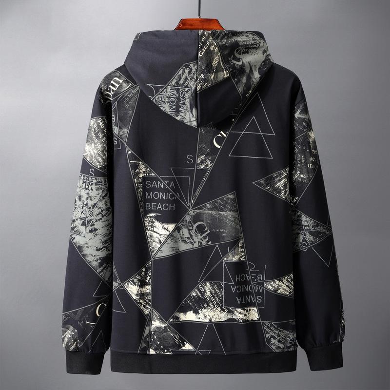 2020 Winter Men's Plus Size Velvet Hoodie - Trendy, Thickened, Oversized Fit