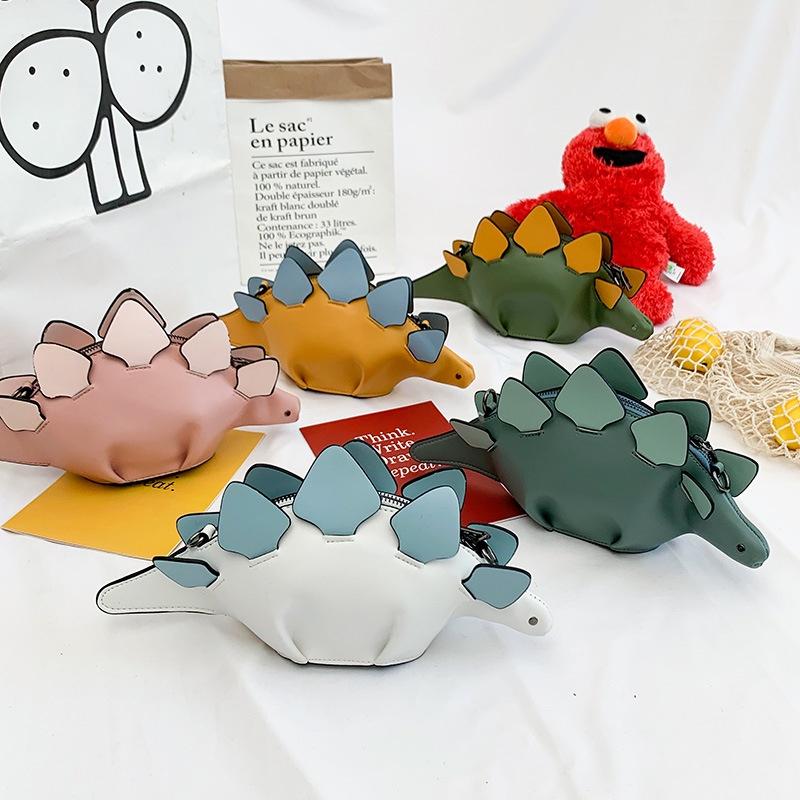 Cute And Colorful Dinosaur Cartoon Crossbody Bag For Women Fashionable And Trendy