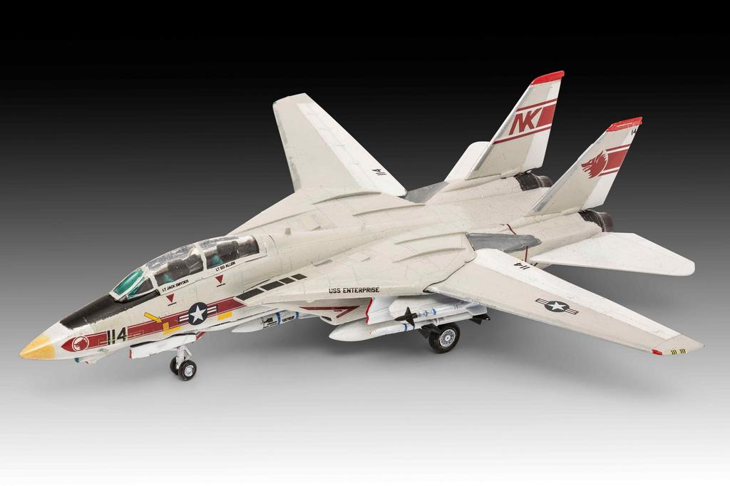 German Revell Scale American Grumman Tomcat Plastic Model Kit 03782 1/144 F-14A (airplane)