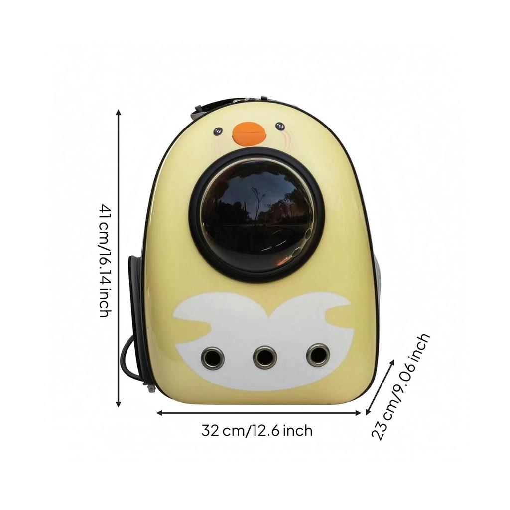 Bubble Window Pet Carrier Oxford Cloth Astronaut Backpack Hardshell