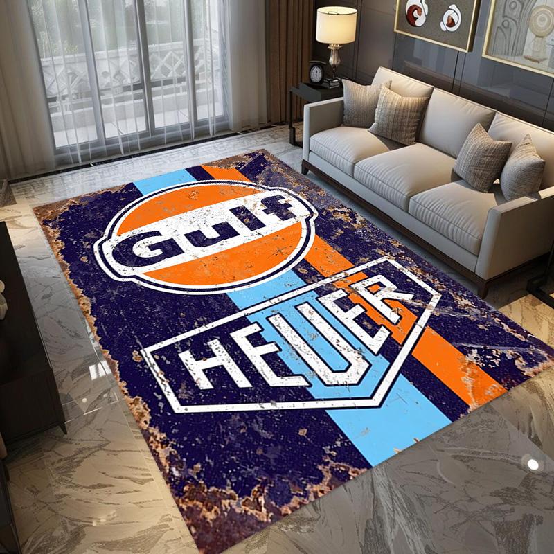 McLaren Gulf Heritage Carpet Suitable for All Seasons Home Decor Room Doormat Protective Pad