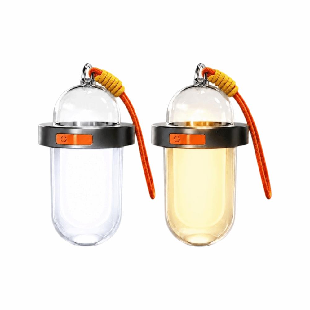 Waterproof Solar Camping Lantern Rechargeable LED Portable Camping Light Hiking