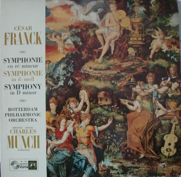 LP Record CÉSAR FRANCK , ROTTERDAMS PHILHARMO - Symphonie En Ré Mineur / Symphonie  SMS2519 Concert Hall Germany Classical Used