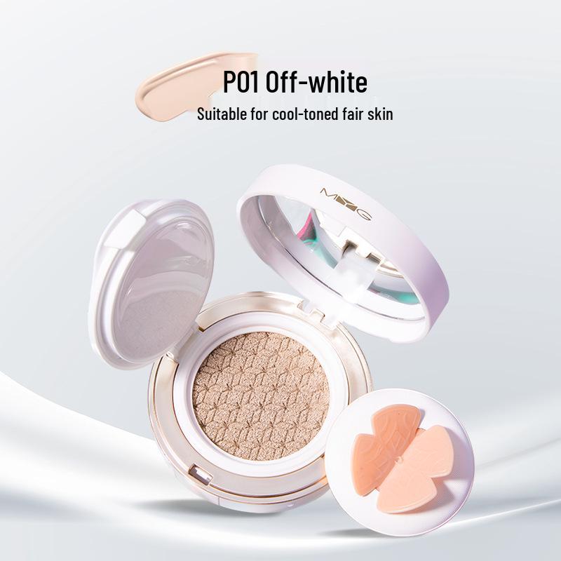 Meiyan Tang Lightweight Breathable Cushion BB & CC Cream - Brightening, Moisturizing, Skin-Nourishing Foundation Primer.
