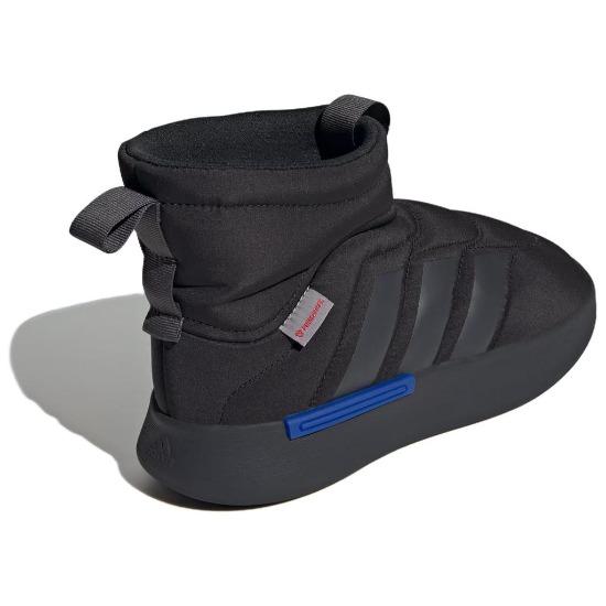 Adidas Adipuff Mid Bequeme Kurze Schneestiefel Unisex Stiefel Schwarz JR0067