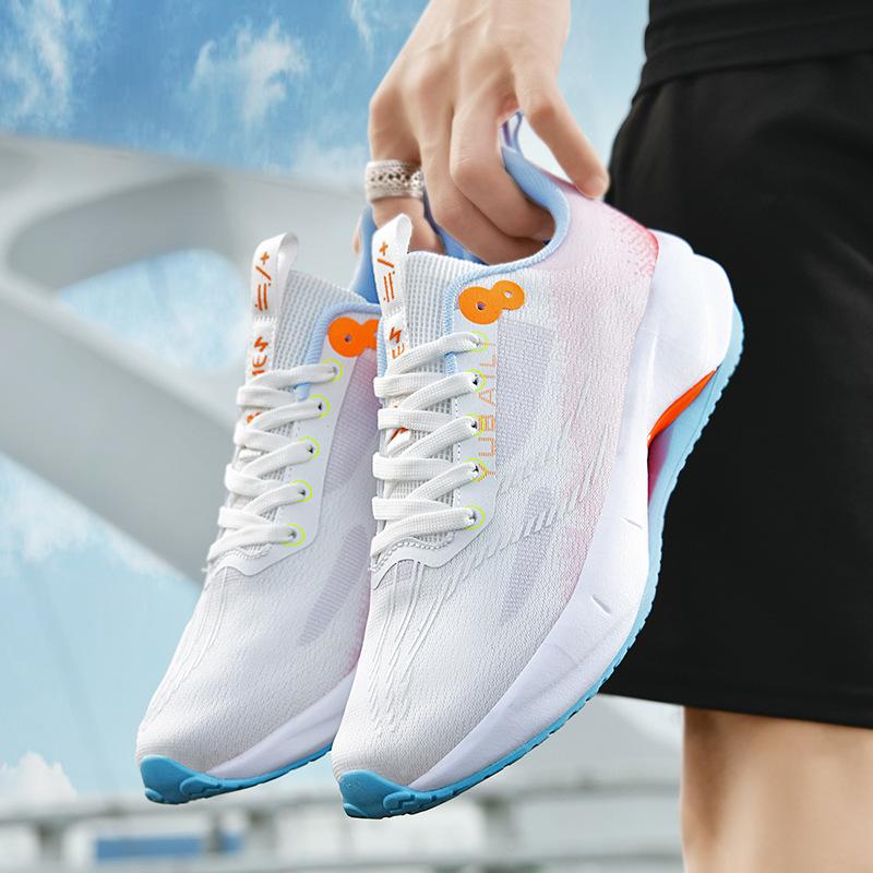 

Летние мужские модные дышащие кроссовки для студентов, модные туфли на шнуровке на платформе, повседневные кроссовки с низким верхом 36