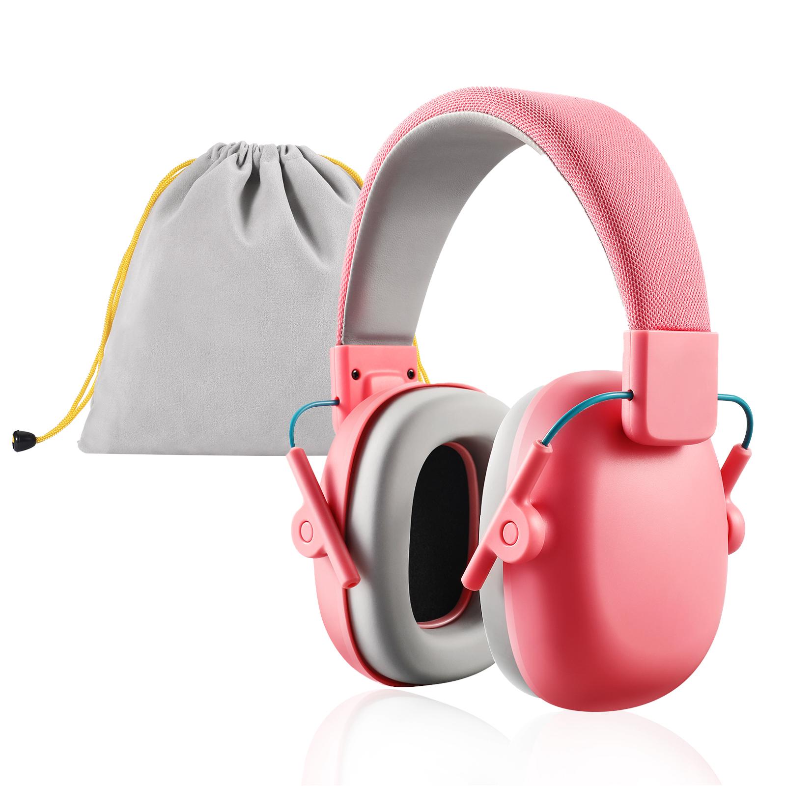 SNR 29dB Foldable Hearing Protection Earmuffs ABS Material Safe Noise Cancelling for Autism Children and Toddlers 25dB