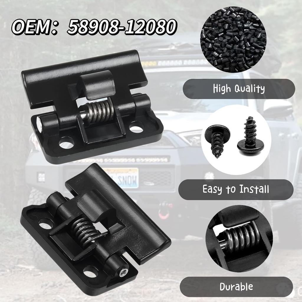 Center Console Lid Latch for Toyota 4Runner Center Console Latch Armrest Cover Lid Latch Replacement 58908-12080