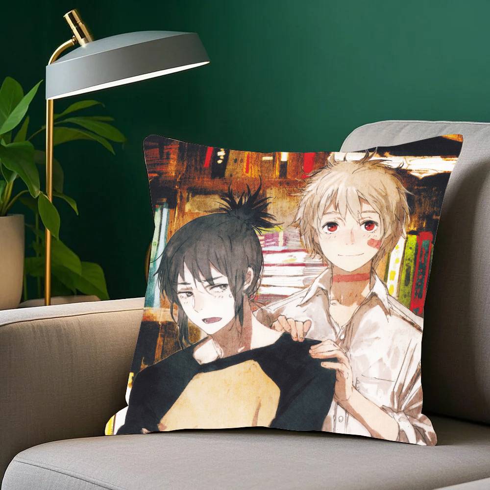 NO.6 Anime Pillow Case Fashion Square Pillowcase Bedroom Sofa Room Ins Decoration Leisure