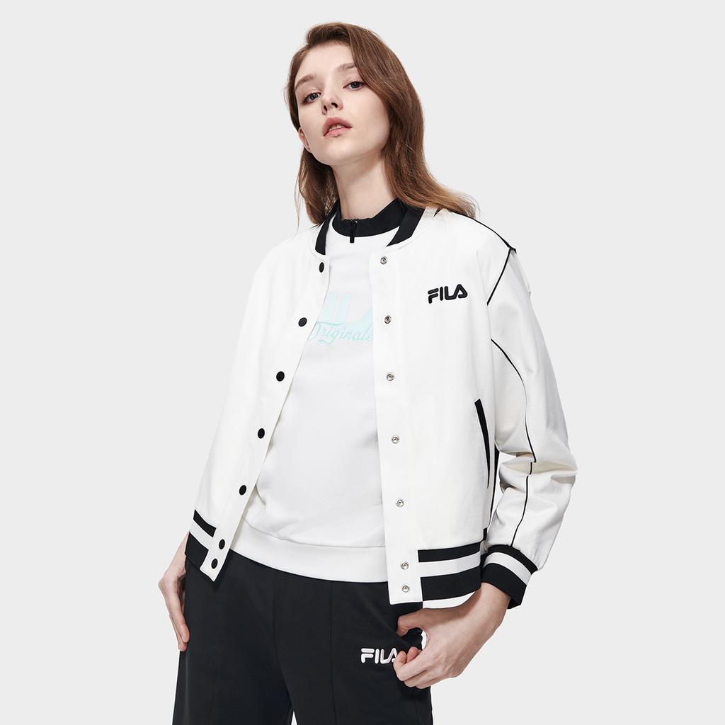 New FILA Baseball Jerseys Women's Cloud White F11W319507F-WT