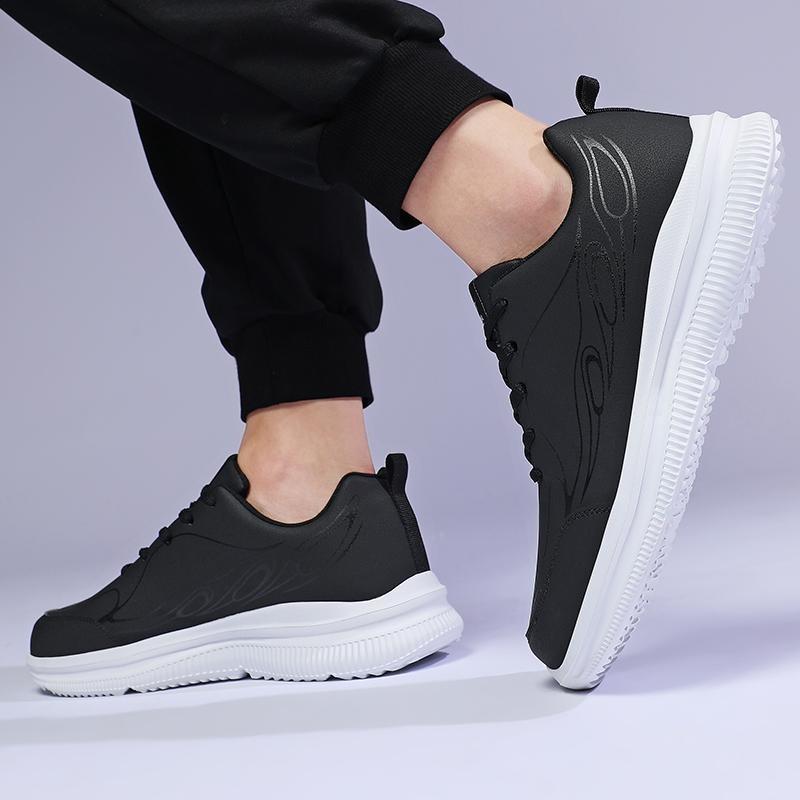 Jaro/podzim Vodotěsné Protiskluzové tenisky Kožený povrch Prodyšné Ležérní Extra velké pánské boty