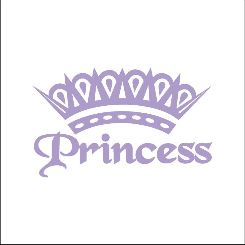 Cute  Pink Princess Crown Vinyl Sticker Car Window Decoration, Elegant Lady Girls Car Decals Laptop Stickers Decor
