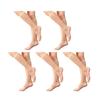 Sophisticated 1/5/10 Pairs Women's Casual Over the Calf Long Socks Silky Nylon Ultra Thin Sheer Knee Length Stockings