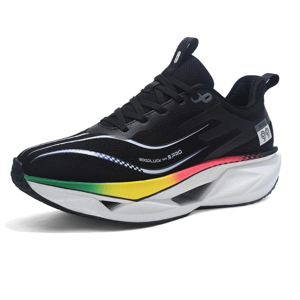 Full-Length Real Carbon Plate Racing Running Shoes For Men And Womenyouth Running Ultra-Light Shock-Absorbing Rebound Sports Sho