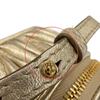 Excellent MIUMIU Charm TRICK MATELASSE KEYRING Gold Leather Women 5TL527 Used