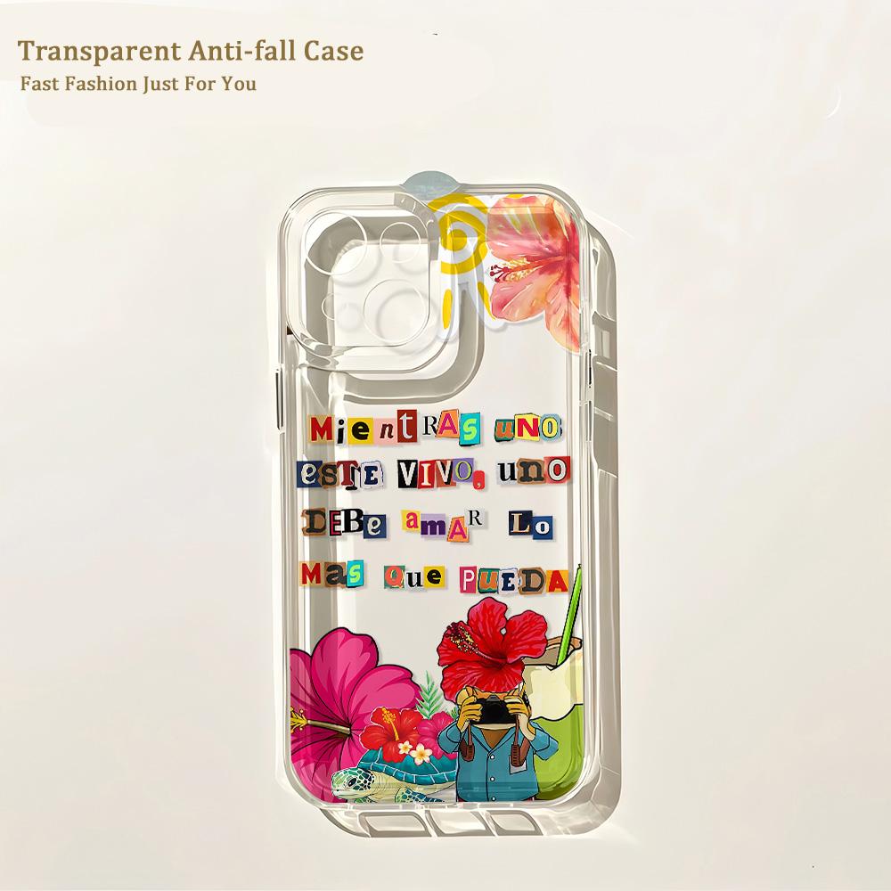 Hot Phone Case for B-Bad Bunnys Art IPhone 17 16 16e 15 14 13 12 11 Mini Pro Max X XR XSMax 7 8 Air Plus Transparent Back Cover