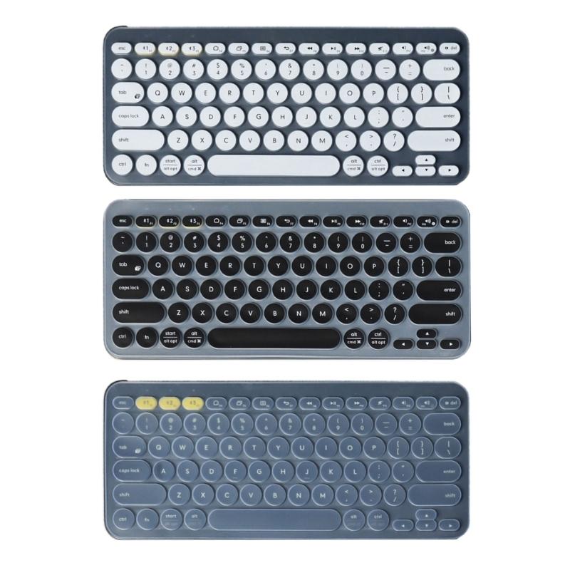 Flexible Silicone Keyboards Cover Slim Fit Design Waterproof Protections Easy Maintenance Protector Skin For K380