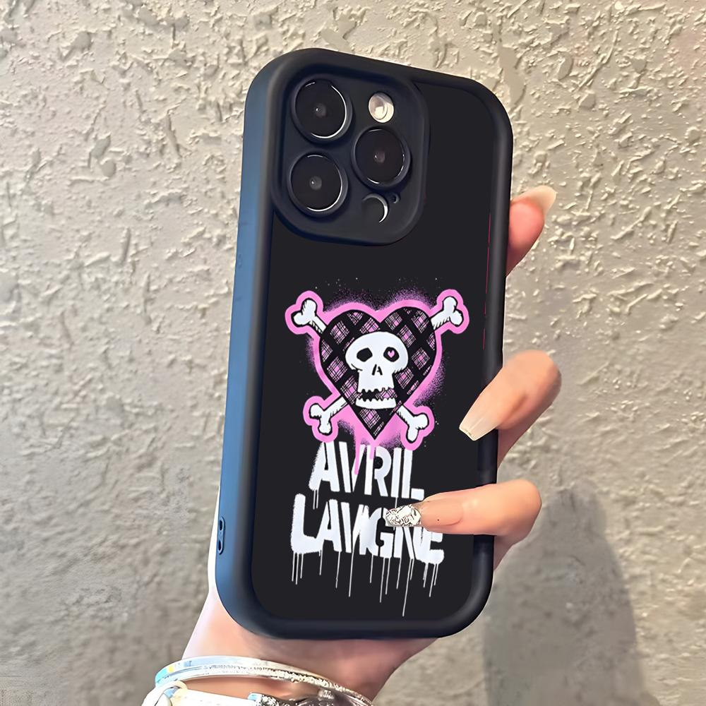 

Singer Avril Lavigne Phone Case For IPhone 17 Pro Max 16 15 14 Pro Max IPhone 13 Pro Max 11 Plus Silicone Cover iPhone 15